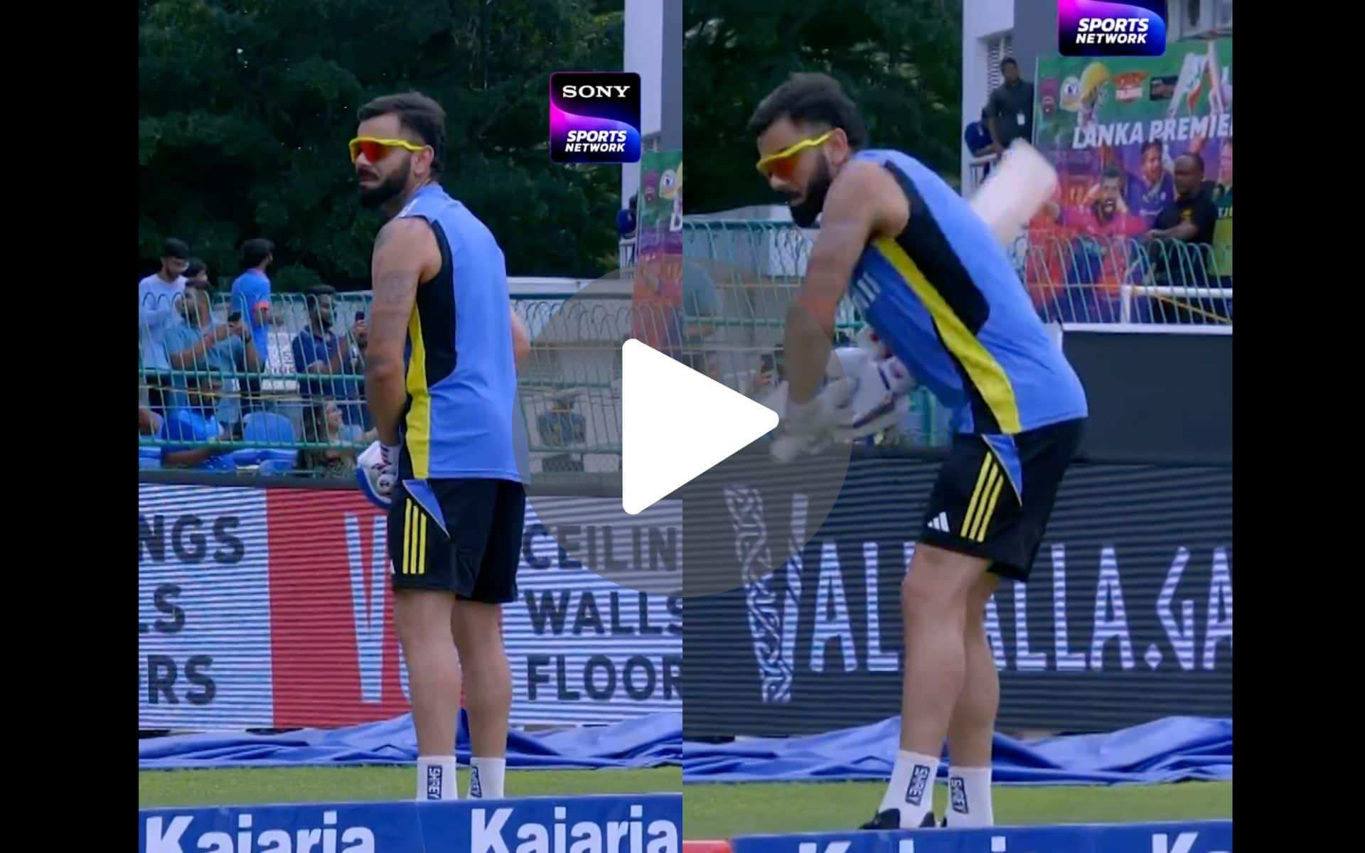 [Watch] Virat Kohli Dazzles In Stunning Look During Practice Before IND vs SL 2nd ODI